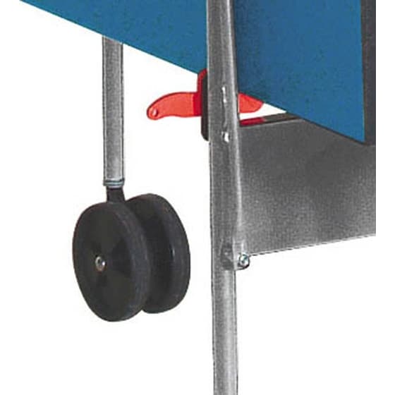 Τραπέζι Ping Pong Εξωτερικού Χώρου Garlando Trainin 274x152.5x76cm Αναδιπλούμενο - Μπλε image 4