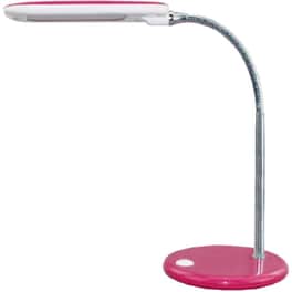 Πορτατίφ Aca Decor Baz LED 4000K 16x47.5cm - Λευκό/Ροζ