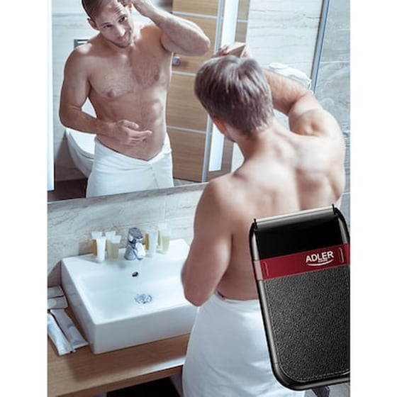 Ξυριστική Μηχανή ADLER AD 2923 Προσώπου Επαναφορτιζόμενη Αδιάβροχη image 3