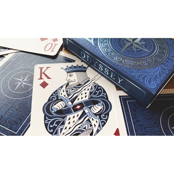 Bicycle Odyssey Blue Playing Cards - (10024201) image 3