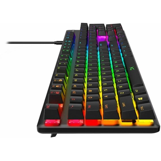 HyperX Alloy Origins Gaming Μηχανικό Ενσύρματο Πληκτρολόγιο με HyperX Red διακόπτες και RGB φωτισμό (US) image 1