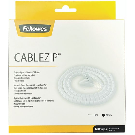 Fellowes CableZip Διαχειριστής Καλωδίων Λευκό (9929901) image 3