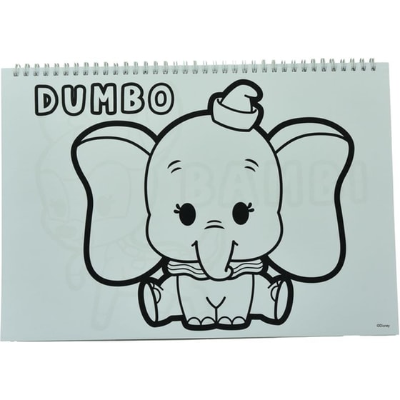 Μπλοκ Ζωγραφικής Gim 23x33 με Αυτοκόλλητα Disney Animal 40 Φύλλων image 3