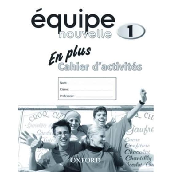 Équipe nouvelle: Part 1: En Plus Workbook image 0