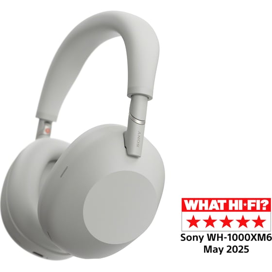 Sony WH-1000XM6 Ασύρματα Ακουστικά Noise Cancelling Headphones - Ασημί image 0