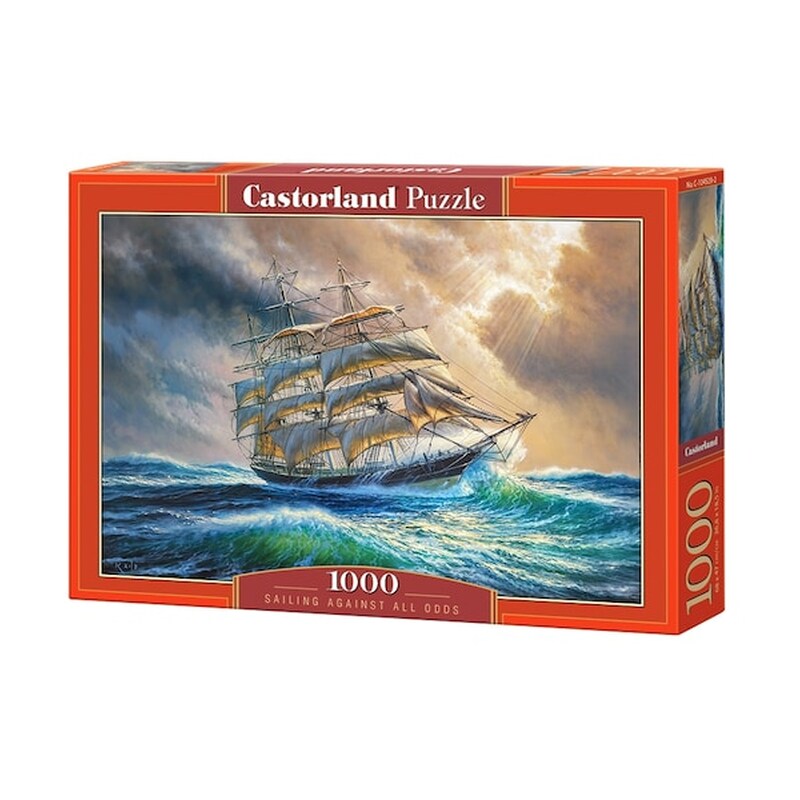 1000 Pcs – Sailing Against All Odds – 68×47 Cm – Castorland
