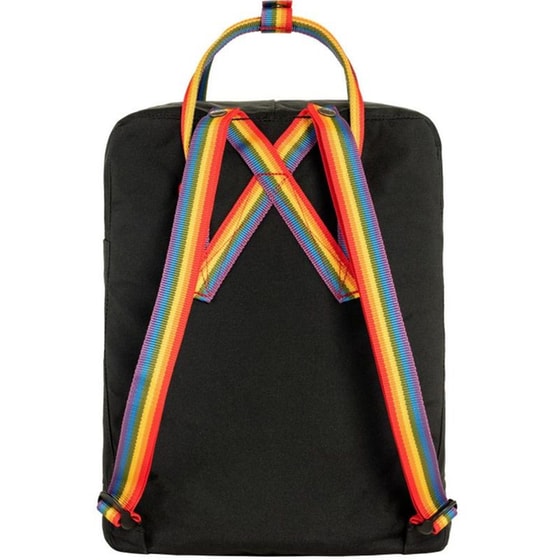 Σακίδιο&nbsp;Πλάτης&nbsp;Fallraven&nbsp;Kanken&nbsp;Black-Rainbow image 3