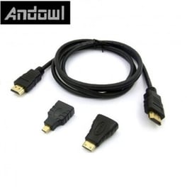 Καλώδιο Hdmi 3in1 1.5m 4k Andowl