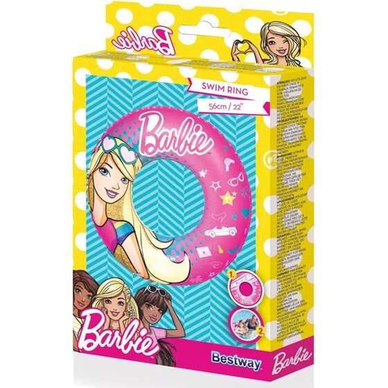Παιδικό Σωσίβιο Barbie 56 cm - Ροζ image 1