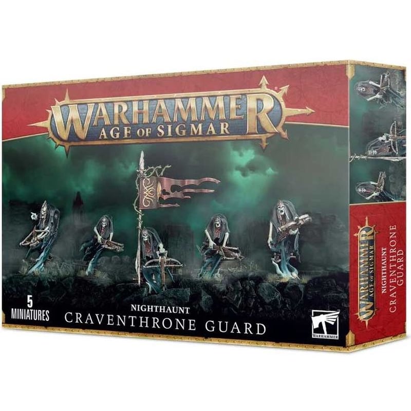 GAMES WORKSHOP Nighthaunt Craventhrone Guard Warhammer: Age of Sigmar GAMES WORKSHOP