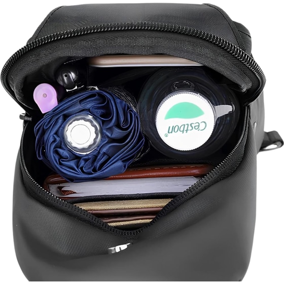 Τσάντα Crossbody Arctic Hunter XB13005 Με Θήκη Tablet - 4lt - Μαύρη image 7