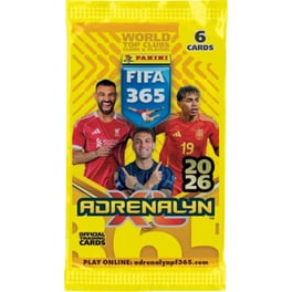 Panini Κάρτες Fifa 365 2026 Adrenalyn - 1 Φακελάκι (6 Κάρτες) (PA.KA.FI.426)
