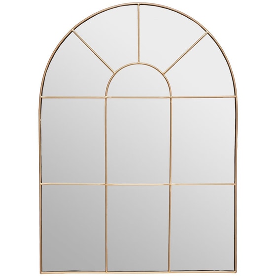 Διακοσμητικός Καθρέφτης Τοίχου Spitishop 54x74 cm - Χρυσό image 0