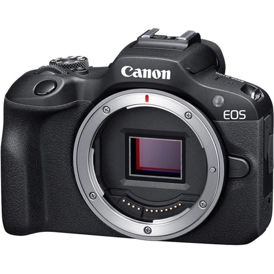 Φωτογραφική Μηχανή Mirrorless Canon EOS R100 Kit RF-S 18-45mm f4.5-6.3 IS STM + RF 75-300mm f/4-5.6 - Black image 3