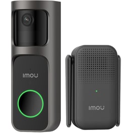 Κουδούνι πόρτας Imou DB-2SP-3T0W/DS2S 2S Kit με Wi-Fi - Μαύρο