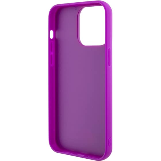 Θήκη Apple iPhone 15 Pro Max - Guess Disco Script Metal Logo Collection - Φουξία image 7