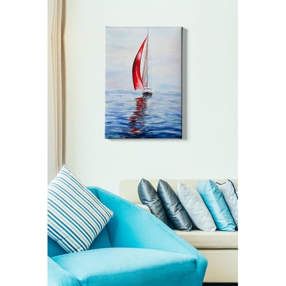 Μοντέρνος Πίνακας 24Mall Καράβι 50x70 cm image 2