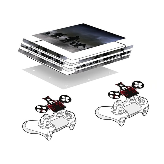 Αυτοκόλλητα PS4 Pro Speedlink - Zombie Sticker image 1