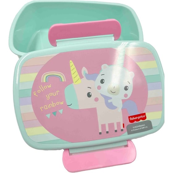 Φαγητοδοχείο Gim Micro Fisher Price Unicorn Πράσινο image 2