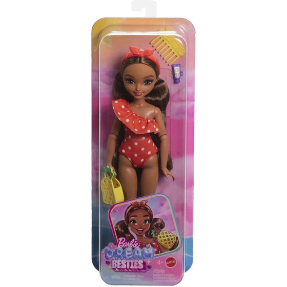 Κούκλα Barbie Dream Besties Μαγιό Με Αξεσουάρ - 4 Σχέδια Τυχαία Επιλογή image 2