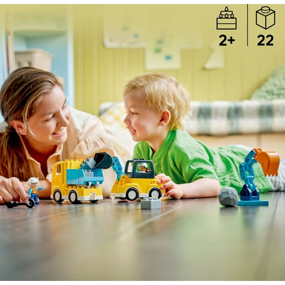 LEGO® DUPLO® Town 3 σε 1 Οχήματα Κατασκευών (10475) image 2