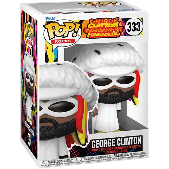 Funko Pop! Rocks - Parliament Funkadelic - George Clinton #333 image 1