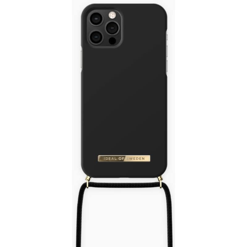 Θήκη Apple iPhone 12/12 Pro - iDeal of Sweden Necklace - Ordinary Jet Black
