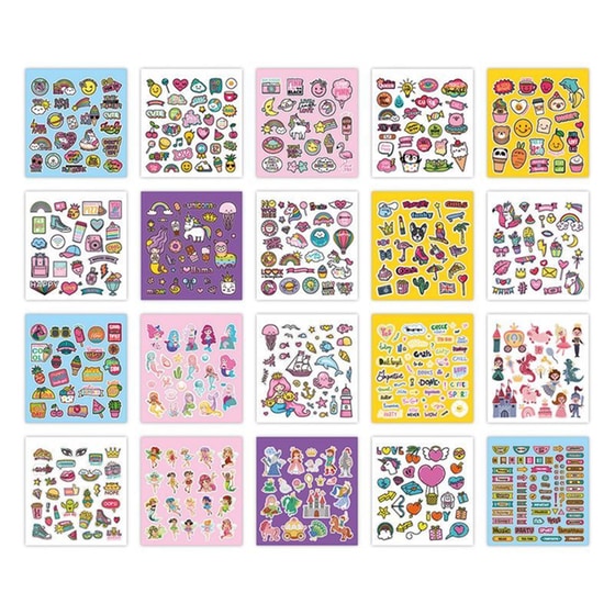 AS Company Sticker Book Τετράδιο Με 500 Αυτοκόλλητα image 4