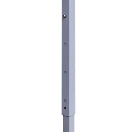 Κιόσκι Vidaxl Ατσάλι Πτυσσόμενο 2x2m - Κρεμ image 4