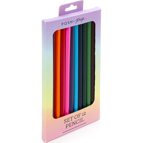 Ξυλομπογιές Posh+Pop (12 Τεμάχια) image 2