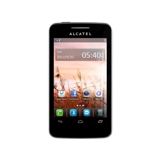 Alcatel One Touch 3040D Dual Sim Μαύρο image 1