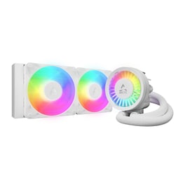 Arctic Liquid Freezer III Pro 240 A-RGB Υδρόψυξη Επεξεργαστή 120mm για Socket AM4/AM5/1700 Λευκή
