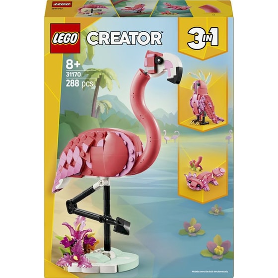 LEGO® Creator 3σε1 Άγρια Ζώα: Ροζ Φλαμίνγκο (31170) image 0