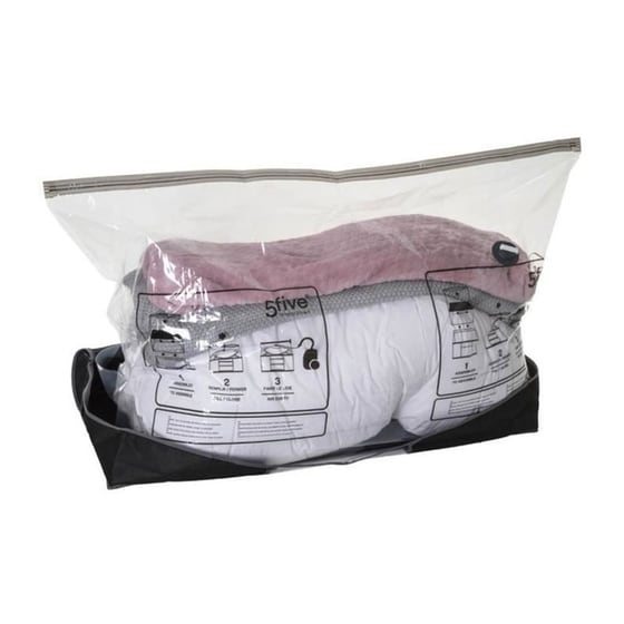 Θήκη Φύλαξης με Σακούλα Κενού Αέρα Spitishop 724590 100x45x15 cm - Μαύρη image 1