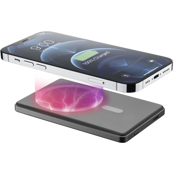 Powerbank Cellular LineMag Lite 5000 5.000mAh - Grey image 2
