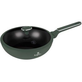 Αντικολλητικό Τηγάνι WOK BERLINGER HAUS BH-8159 28 cm Πράσινο