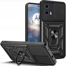 Θήκη Motorola Moto G24/ Moto G04/ Moto G24 Power - Tech-Protect Camshield Pro Με Κάλυμμα Για Την Κάμερα Και Μεταλλικό Ring Holder - Black