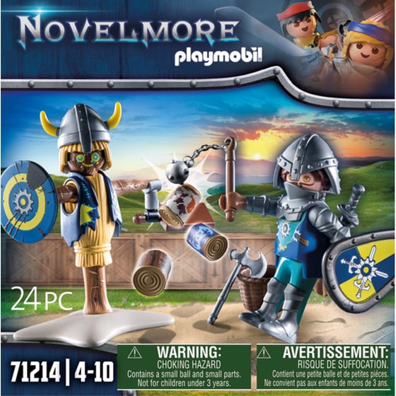 PLAYMOBIL® Novelmore Ιππότης και σκιάχτρο (71214) image 1