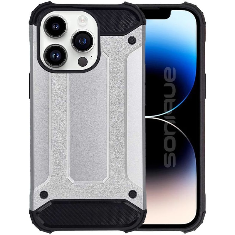 Θήκη Apple iPhone 13 Pro - Sonique Heavy Armor - Ασημί
