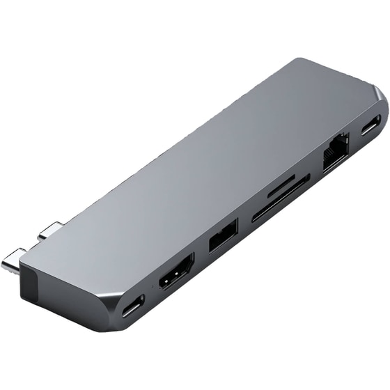 Docking Station Satechi ST-UCPHMXM 8-Port USB 3.0 συμβατό με Dual USB-C image 2