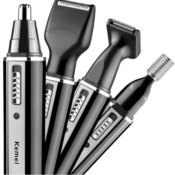 KEMEI KM-6630 Trimmer Επαναφορτιζόμενο Γκρι image 3