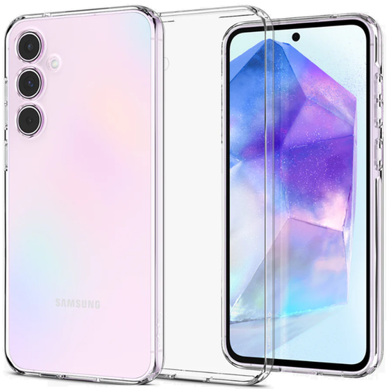 Θήκη Samsung Galaxy A55 - Spigen Liquid Crystal - Crystal Clear image 0