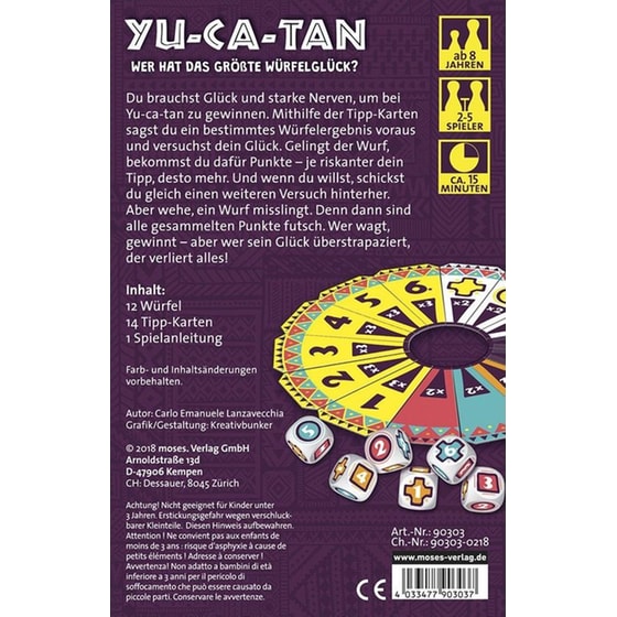 Yu-ca-tan Επιτραπέζιο (Moses) image 2