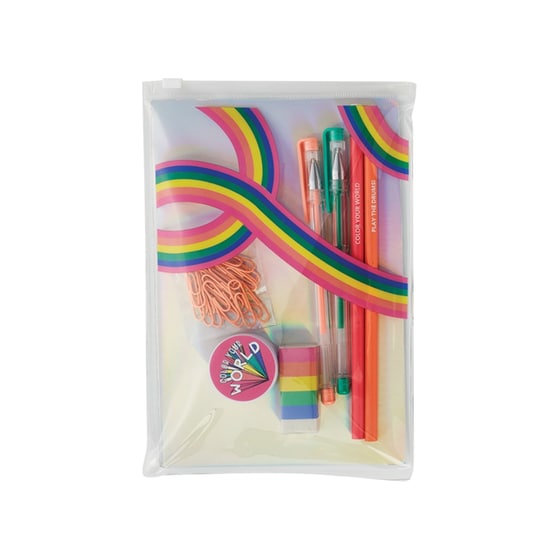 Set Stationery Coolbee Με Σημειωματάριο Rainbow image 1