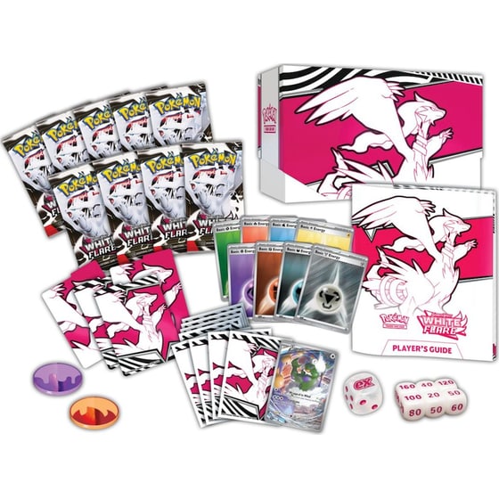Pokémon TCG: Scarlet & Violet 10.5 White Flare Elite Trainer Box image 1