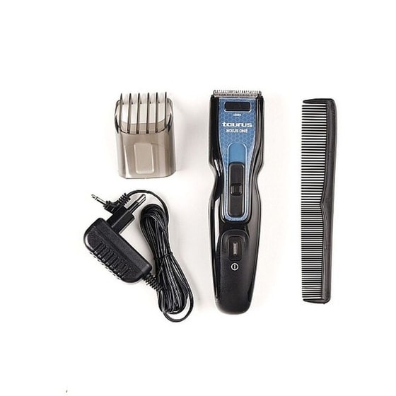 TAURUS HC600 Κουρευτική Μηχανή Επαναφορτιζόμενη Μαύρο image 1