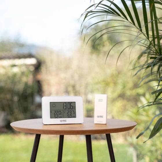 Μετεωρολογικός Σταθμός First Austria FA-2461-6 Με Ασύρματο Εξωτερικό Αισθητήρα - Λευκό image 7