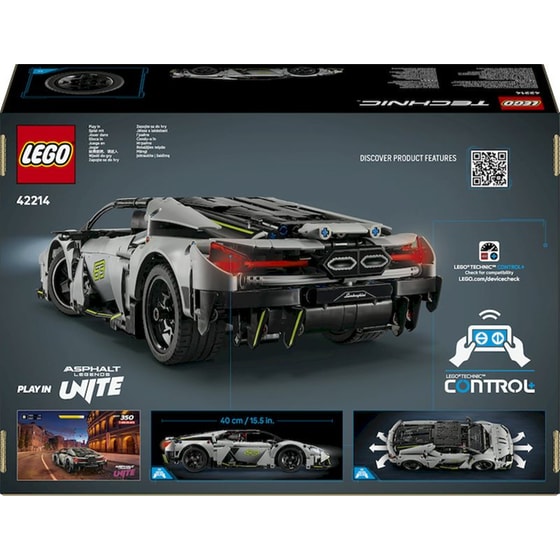 LEGO® Technic Super Sports Αυτοκίνητο Lamborghini Revuelto (42214) image 8