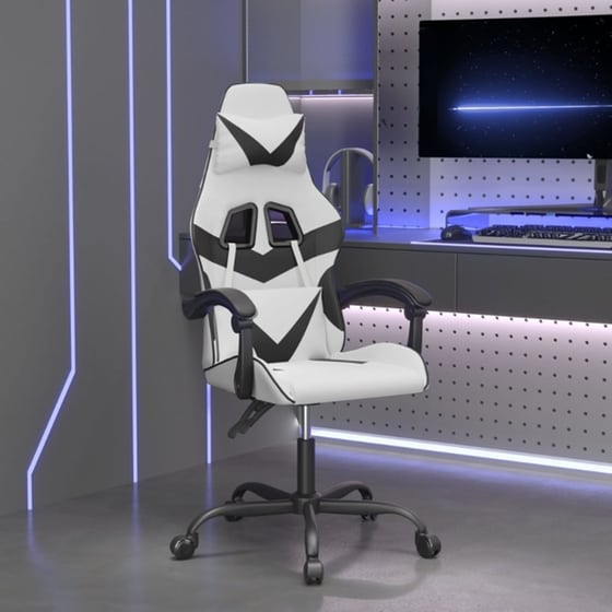 Καρέκλα Gaming VIDAXL 349553 από Τεχνητό Δέρμα - Μαύρο image 10