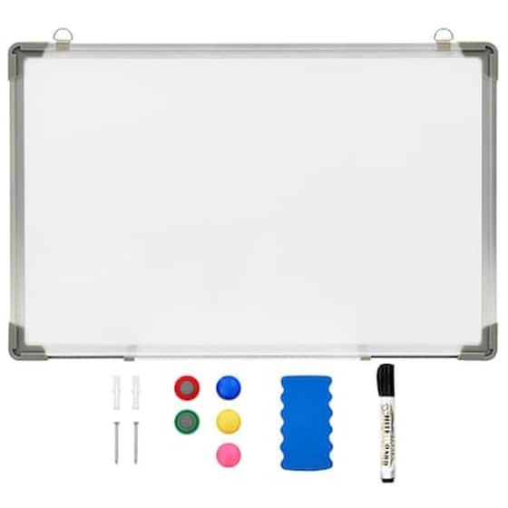 Ασπροπίνακας Ξηρού Καθαρισμού Vidaxl Μαγνητικός Ατσάλι 50x35 cm image 1